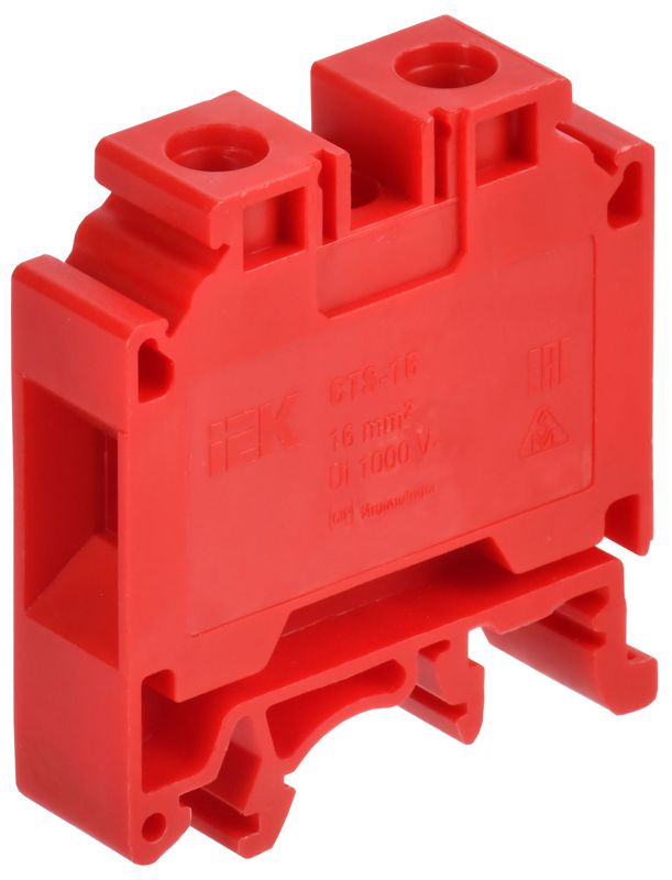 клемма винтовая cts 16кв.мм красн. armafix iek af-ct10-00-k04-016 от BTSprom.by