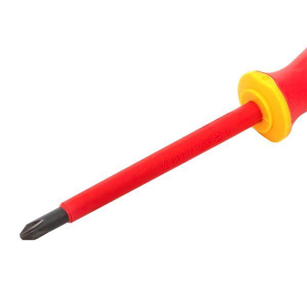  Отвертка Professional PH-FL2х100мм VDE 1000В EKF ph-fl-2-100-pro-in фото в каталоге от BTSprom.by