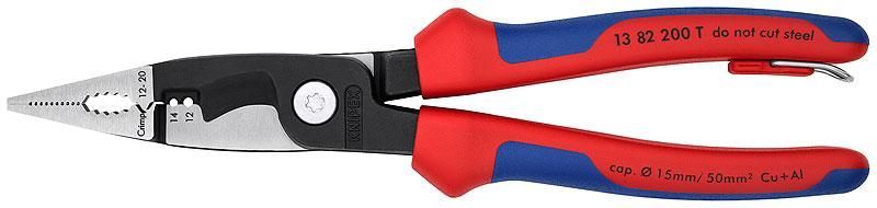 клещи электромонтажные 6-в-1 l-200мм knipex kn-1382200t от BTSprom.by