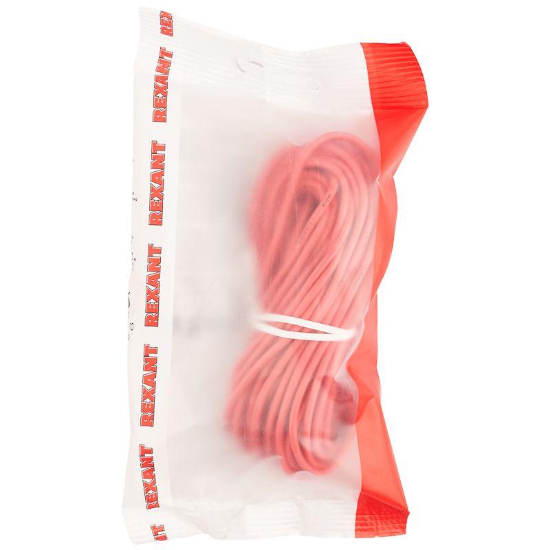  Провод автомобильный ПГВА/ПВАМ 1.0 красн. (уп.10м) Rexant 01-6524-2-10 фото в каталоге от BTSprom.by