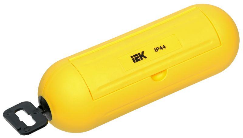 бокс для защиты кабельного соединения ip44 желт. iek wbx10-44-k05 от BTSprom.by