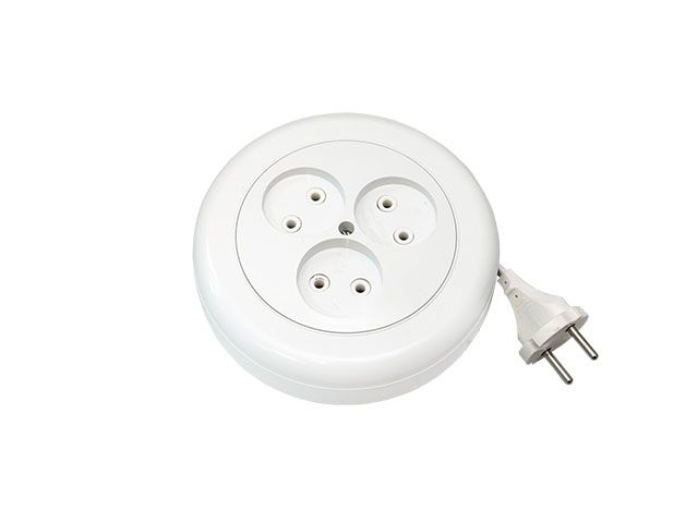 удлинитель на катушке 5м (3 роз., 1.5квт, б/з, пвс 2х0,75) bylectrica у6-2405м от BTSprom.by