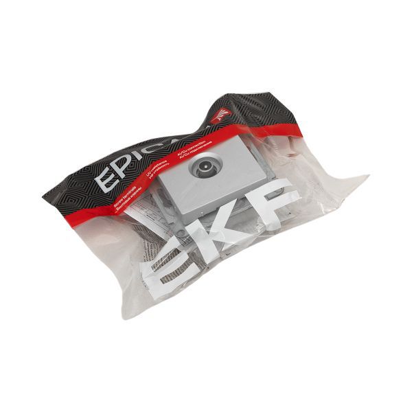  Розетка телевизионная проходная TV СП Эпика механизм алюм. EKF UP1-SOA-TV-2 фото в каталоге от BTSprom.by