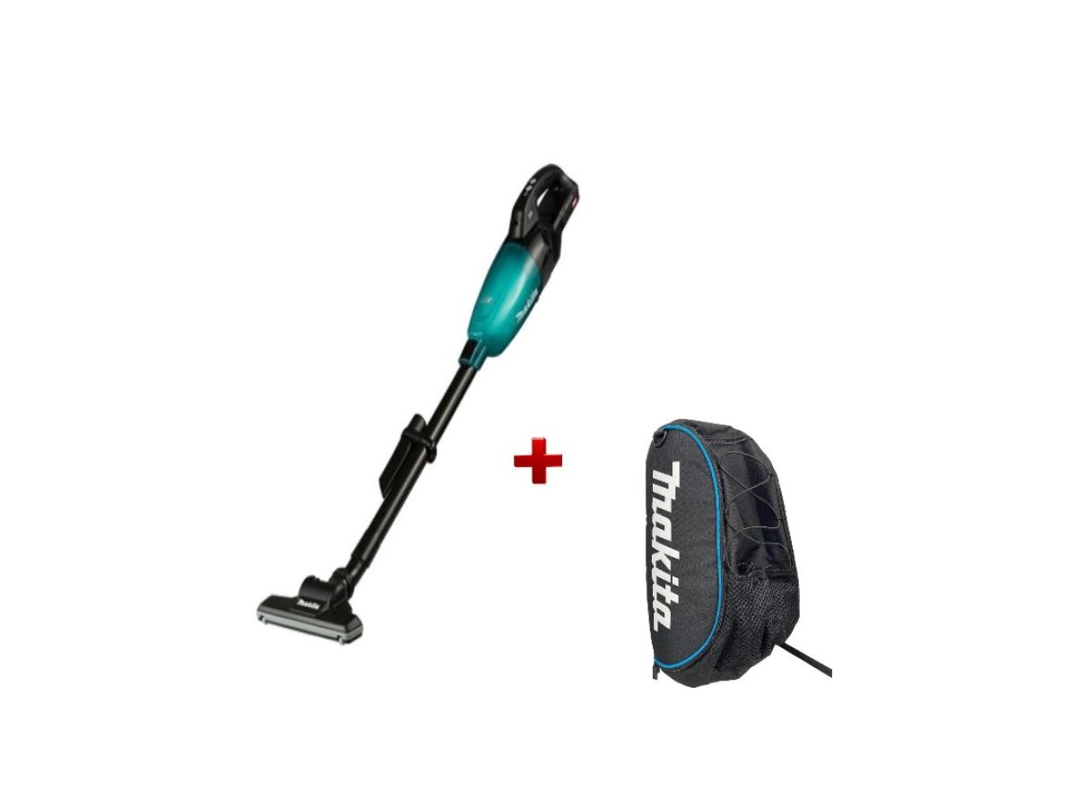 аккум. пылесос makita cl 001 gz04 в кор. + акция рюкзак pgh-190100 (40.0 в, без аккумулятора, 0.73 л, самоочистка: нет) cl001gz04a1 от BTSprom.by