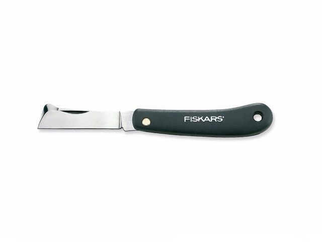 нож садовый плоский для прививок fiskars 1001625 от BTSprom.by