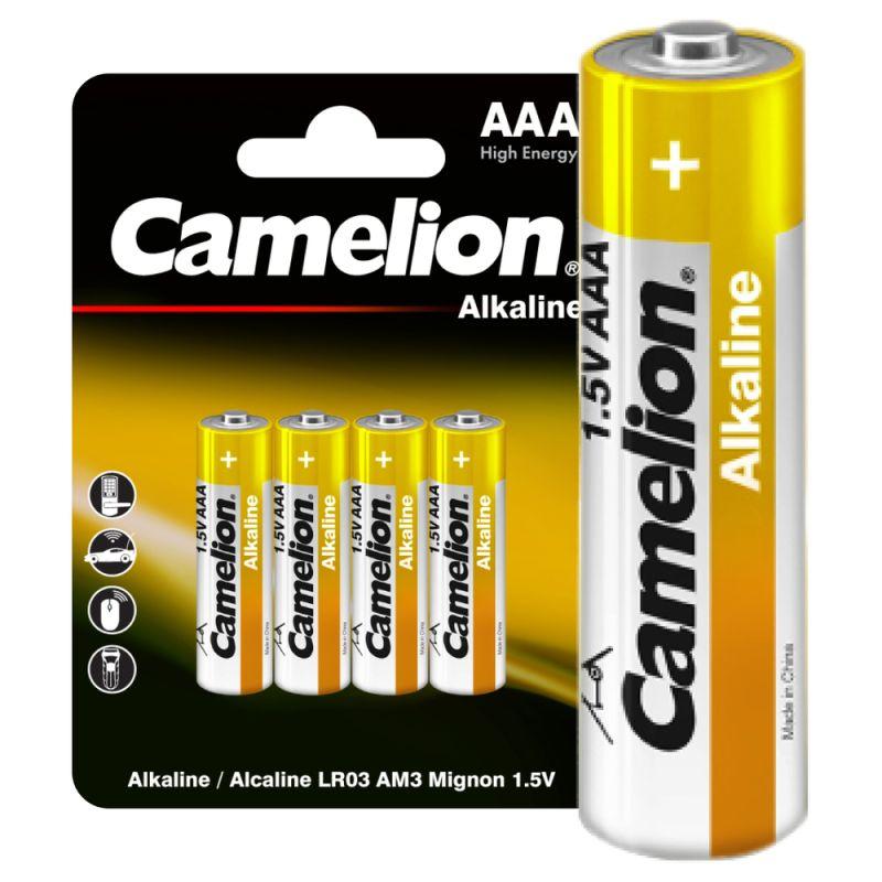 элемент питания алкалиновый normal alkaline lr03 bl-4 lr03-bp4nr 1.5в (уп.4шт) camelion 15121 от BTSprom.by