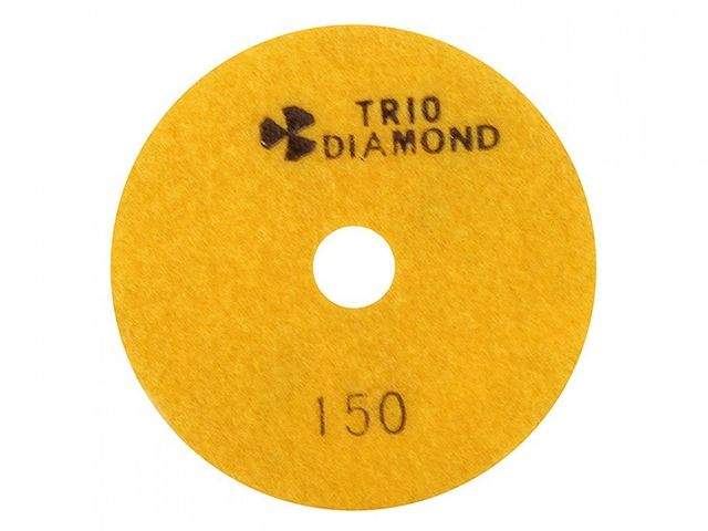 алмазный гибкий шлифкруг "черепашка" 100 № 150 (мокрая шл.) (trio-diamond) от BTSprom.by