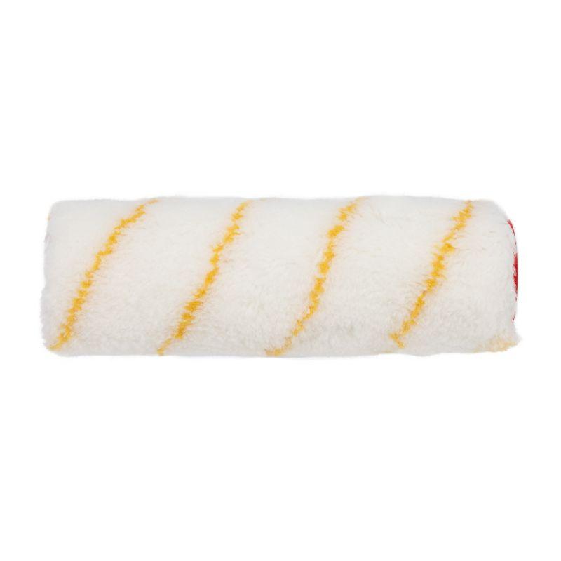  Ролик (сменный) полиамид бел. с желт. полосой ворс 11мм шир. ролика 180мм d42мм бюгель 6мм Rexant 89-0125 фото в каталоге от BTSprom.by