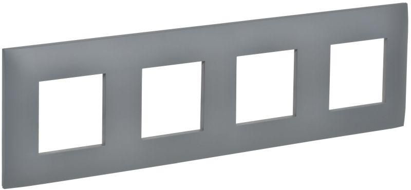 рамка 4-м skandy sk-f04gr сер. iek sk-m42-k03 от BTSprom.by
