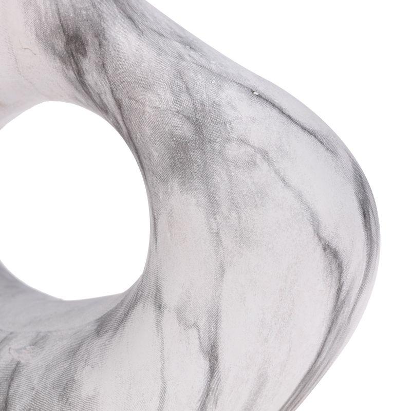  Светильник декоративный настольный Форте основание кольцо под бел. мрамор черн. абажур Е27 60Вт Rexant 603-1026 фото в каталоге от BTSprom.by