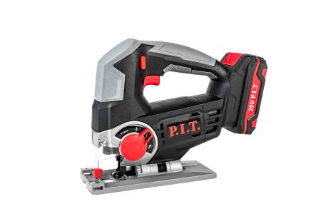 лобзик аккумуляторный pst20h-80a/1 (20в 80мм0-2400об/мин бзп маятн. 1акб 2а.чзу кейс) p.i.t. pst20h-80a/1 от BTSprom.by