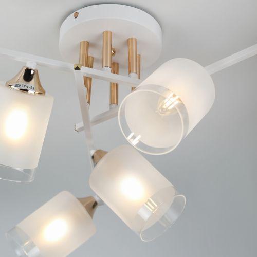  Люстра Georgiana 9144-205 6хЕ27 60Вт модерн Rivoli Б0055879 фото в каталоге от BTSprom.by