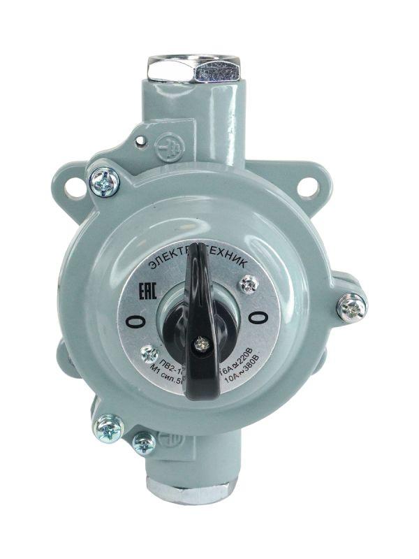  Выключатель пакетный ПВ2-16А IP56 (силумин) Электротехник ET003805 фото в каталоге от BTSprom.by