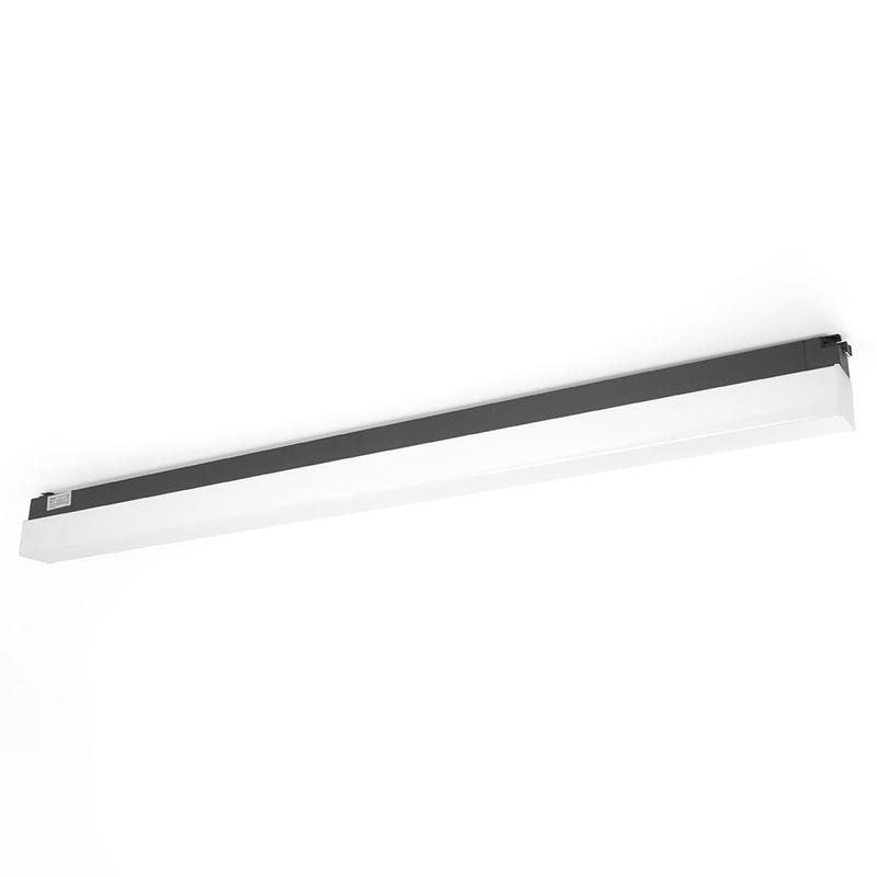 светильник светодиодный трековый на шинопровод 60вт 6600лм 6500к 160град. черн. al120 retailray feron 48573 от BTSprom.by