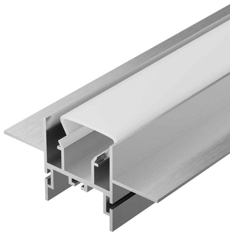 профиль для светодиод. ленты 7234 l2000 для натяж. потолка трапециевидный комплект аксессуаров опал алюм. iek lsadd7234-set1-2-n4-1-04 от BTSprom.by