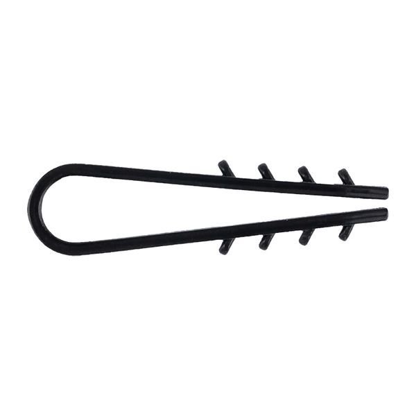  Дюбель-хомут d5-10мм для круглого кабеля черн. (уп.50шт) PROxima EKF plc-ncs50-5x10b фото в каталоге от BTSprom.by