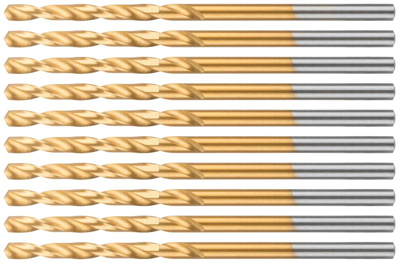  Сверло по металлу Profi с титановым покрытием 2.3х53мм (уп.10шт) Cutop 52-428 фото в каталоге от BTSprom.by