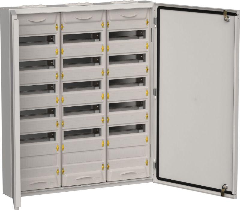 корпус щрн-216 (3х72) titan 5 960х830х140 ip54 метал. сер. iek ti5-50-n-3x072-54-7035 от BTSprom.by