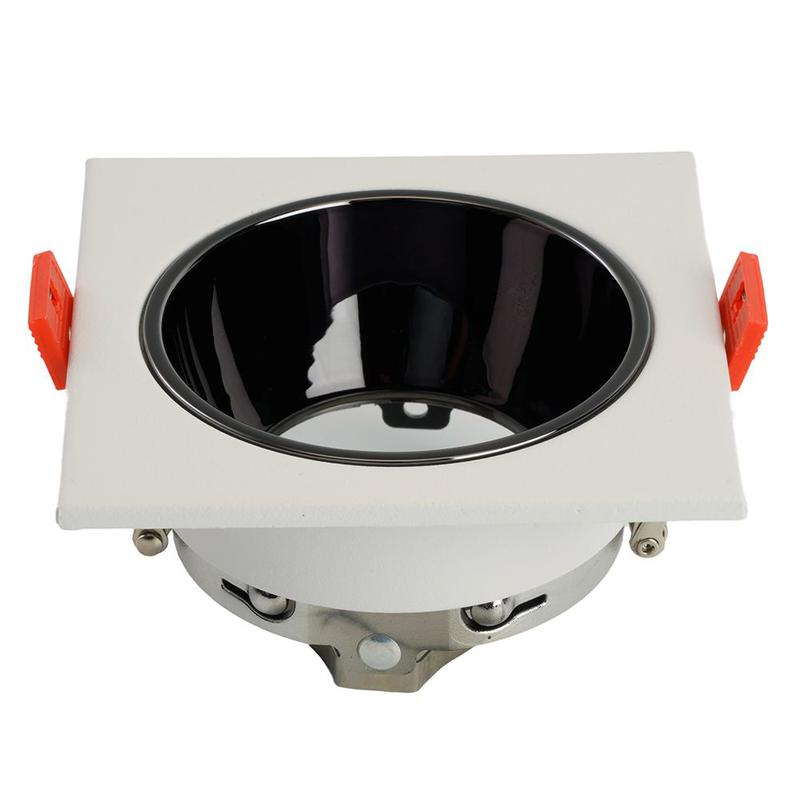 светильник потолочный встраиваемый mr16 g5.3 бел. + черн. хром dl3112 feron 51405 от BTSprom.by