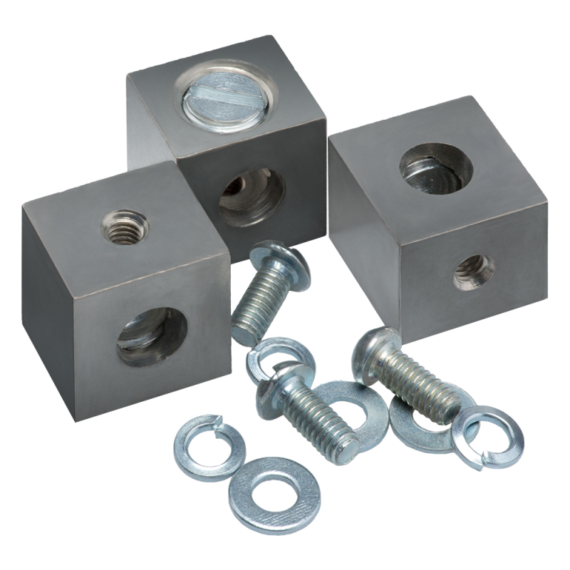 комплект зажимов optimat e100-16..50а ухл3 (уп.3шт) кэаз 100015 от BTSprom.by