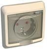 розетка 1-м сп этюд 16а ip44 250в с заземл. защ. шторки крем. se pc16-044k от BTSprom.by