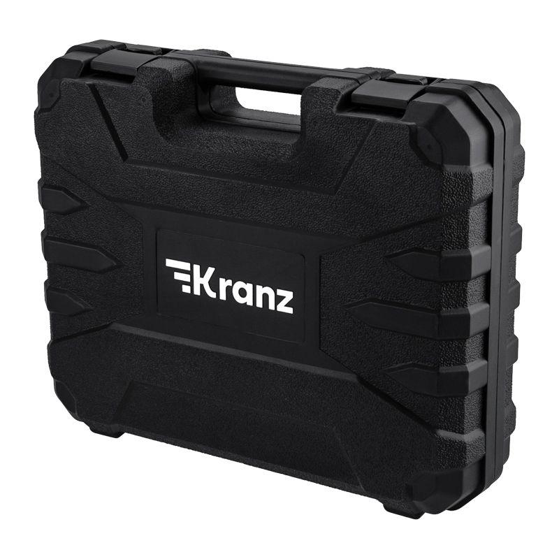  Машина шлифовальная угловая (УШМ болгарка) аккумуляторная 1х4А.ч в кейсе Kranz KR-PT-250 фото в каталоге от BTSprom.by