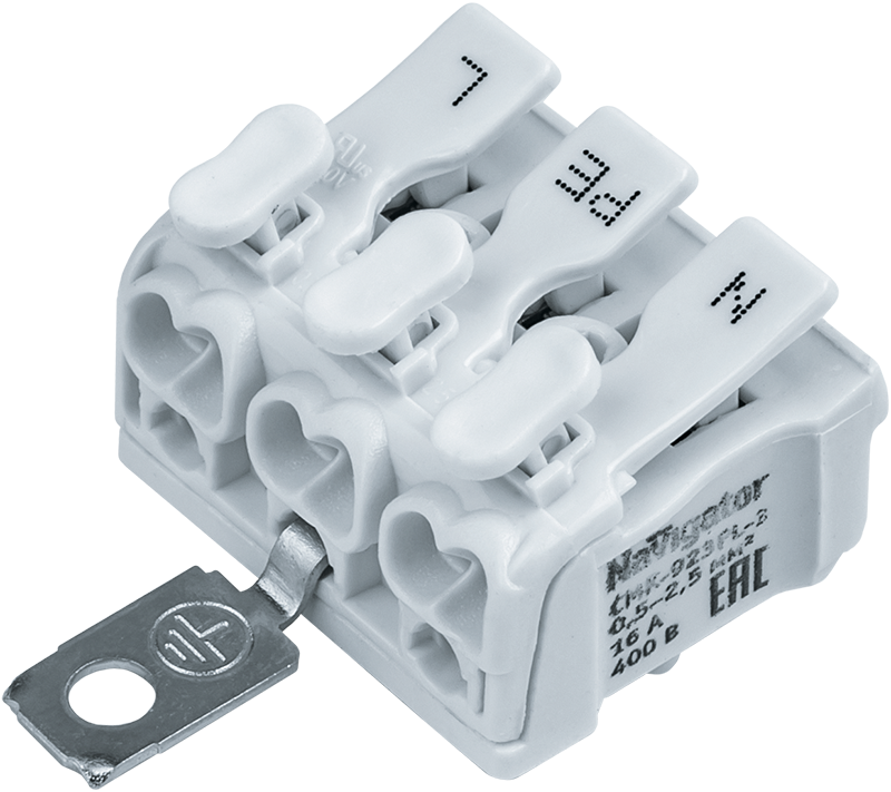 клемма монтажная 61 692 ntc-cmk-923plg-3-50 (уп.50шт) navigator 61692 от BTSprom.by