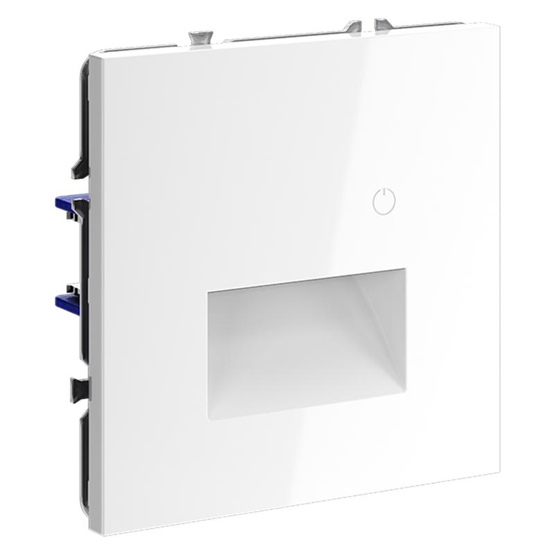  Подсветка светодионая СП S70 с датчиком механизм бел. глянцевый Voltum VLS070701 фото в каталоге от BTSprom.by