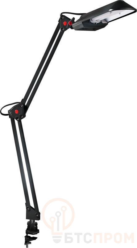 Светильник KD-017C настол. струбцина 230В 11Вт КЛЛ 2G7 черн. Camelion 3281 фото в каталоге от BTSprom.by  Светильник KD-017C настол. струбцина 230В 11Вт КЛЛ 2G7 черн. Camelion 3281 фото в каталоге от BTSprom.by