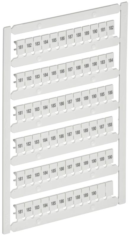 маркер для cts/cp 4кв.мм "181-190" armafix iek af-ct10d-m-004-19 от BTSprom.by