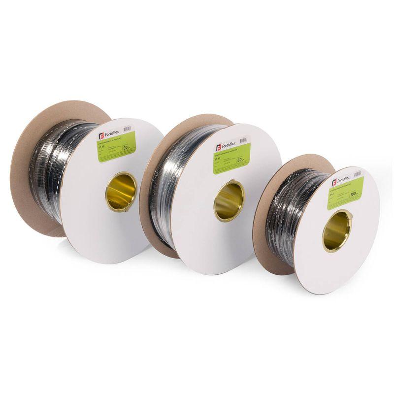  Оплетка кабельная из полиэстера XP-20 черн./бел. (уп.50м) Fortisflex 102339 фото в каталоге от BTSprom.by