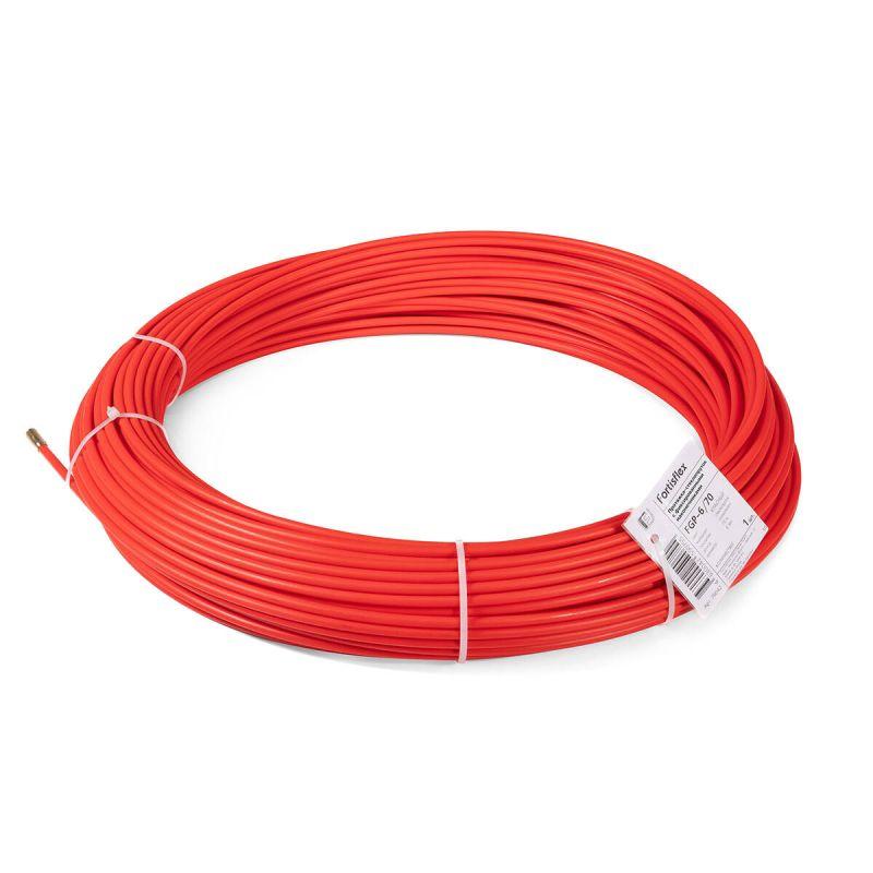  Протяжка-стеклопруток FGP-6/50 красн. Fortisflex 79041 фото в каталоге от BTSprom.by