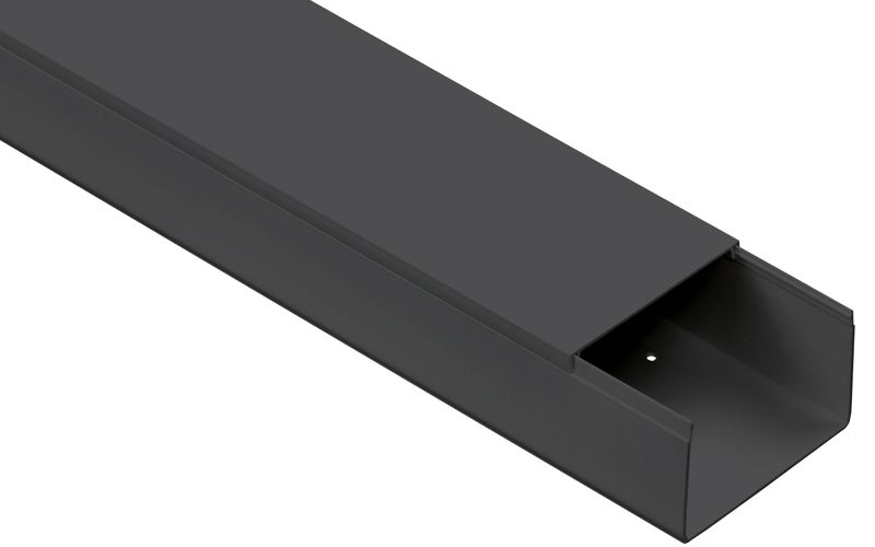 кабель-канал 100х60 l2000 пластик элекор черн. iek el-kk10-100-060-1-k02 от BTSprom.by