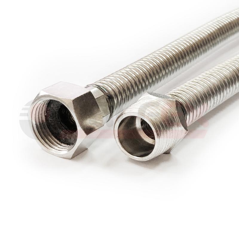 подводка гибкая для газа 3/4дюйм гайка-штуцер 3м (1/1) valfex 00000024140 от BTSprom.by