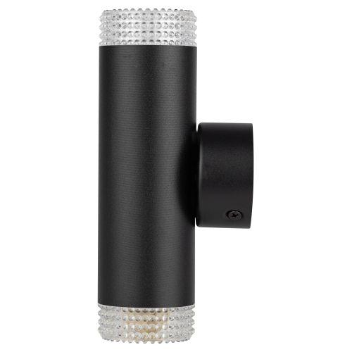  Светильник WL50 BK/TR 2хGU10 2х12Вт IP20 настенный черн. прозр. Эра Б0061194 фото в каталоге от BTSprom.by