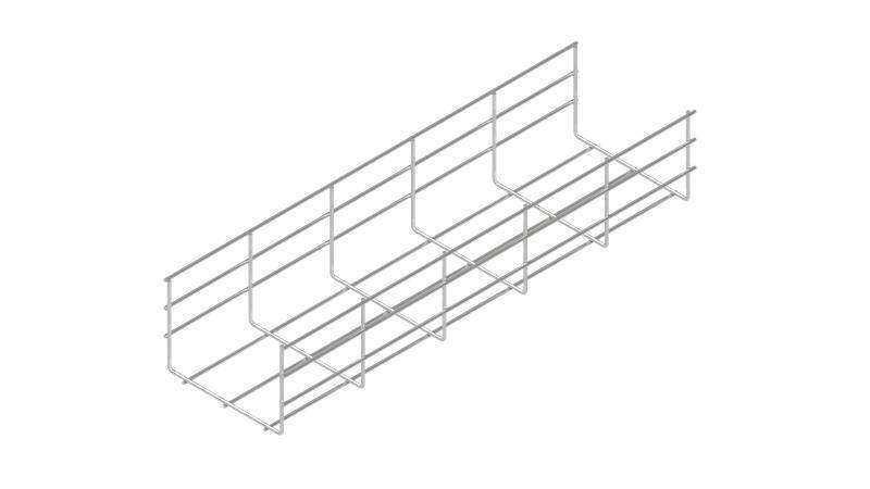Лоток проволочный 500х100 L3000 сталь 4мм PL100-500-3000 INOX304 нерж. КМ LO8153 от BTSprom.by