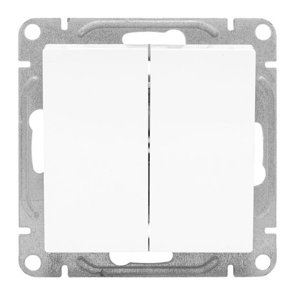  Выключатель проходной 2-кл. СП Эпика механизм бел. EKF UP1-SWW-21 фото в каталоге от BTSprom.by