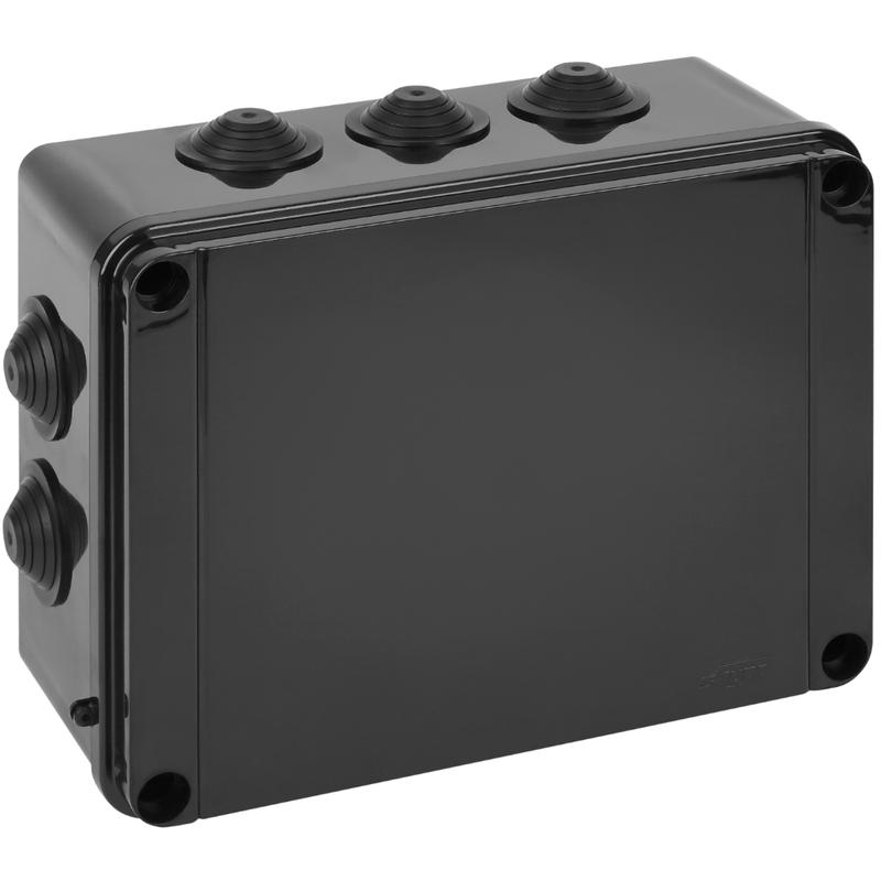 коробка тусо распаячная для оп 300х220х120мм ухл1 ip67 черн. ruvinil 67069ч от BTSprom.by