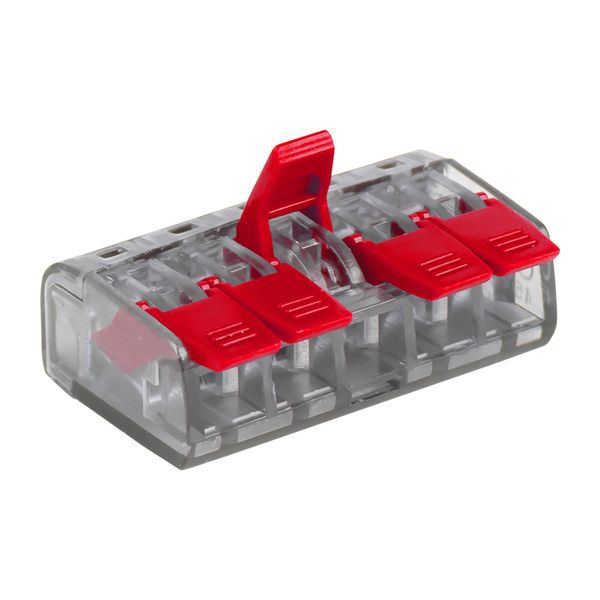  Клемма строительно-монтажная СМК 221-415 5-проводная 0.2-4кв.мм (блист.5шт) PROxima EKF plc-smk-221-415b фото в каталоге от BTSprom.by