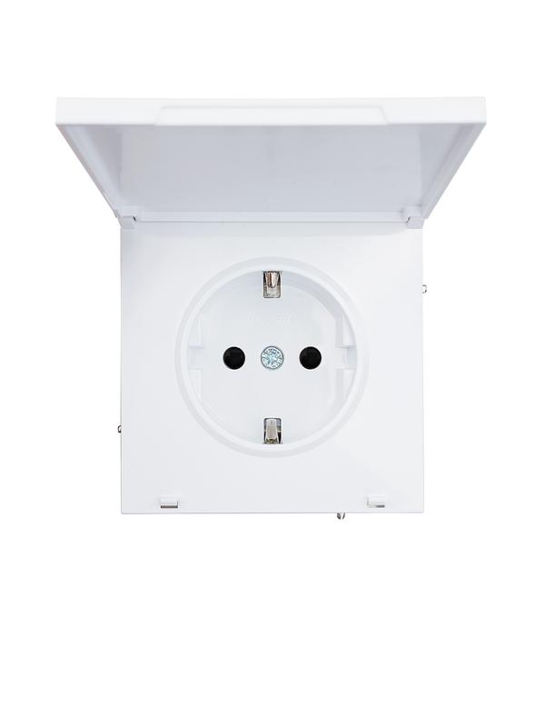 розетка 1-м сп zima 16а ip44 с заземл. с крышкой пбт безвинтовой зажим/клемма механизм бел. lezard 704-0288-123bpch от BTSprom.by