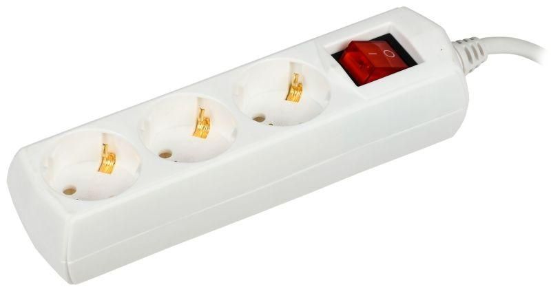 удлинитель 3х3м с заземл. 10а ip20 у03в 2p+pe 250в 3х1 generica wyp10-10-03-03-zk-g от BTSprom.by