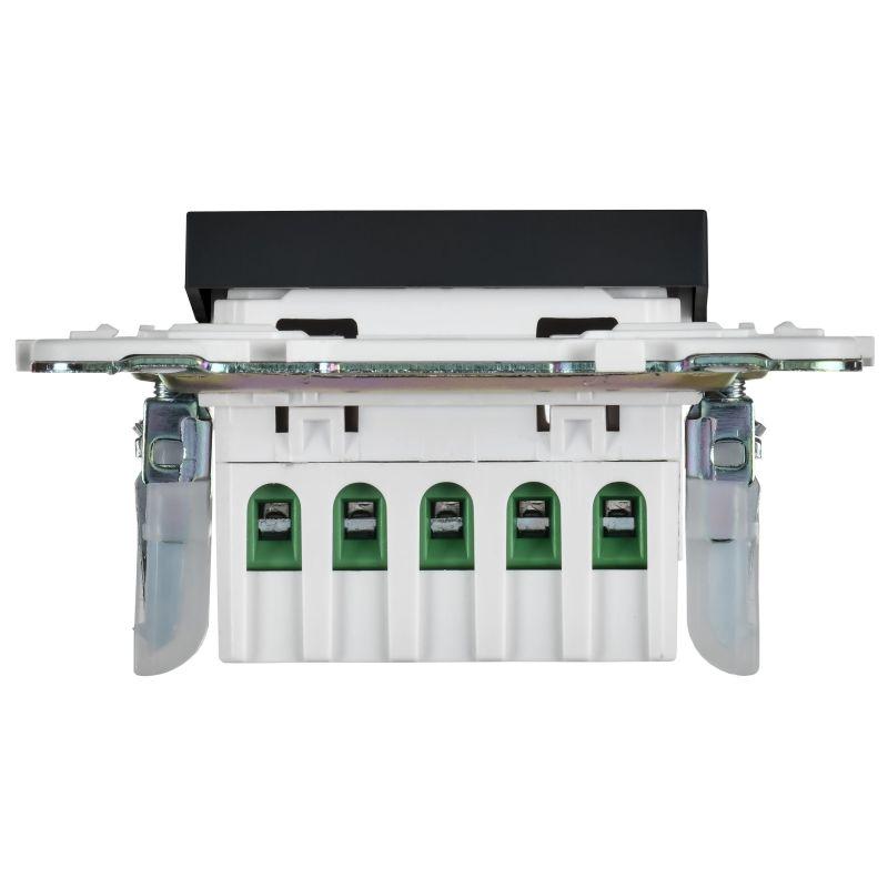  Кнопка звонка SKANDY 10А SK-V17Bl для отелей с индикацией черн. IEK SK-V14-2-10-K02 фото в каталоге от BTSprom.by