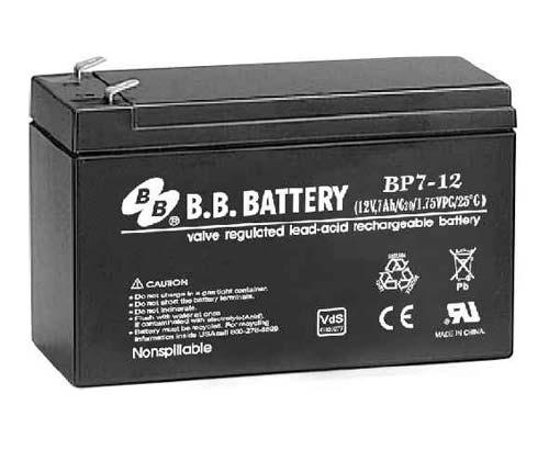 аккумулятор 12в 7а.ч bp 7-12 b.b. battery от BTSprom.by
