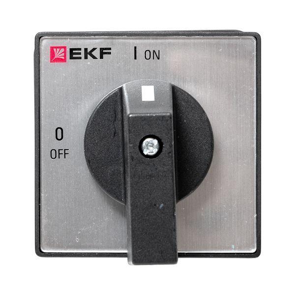 Переключатель кулачковый ПК-2-13 3П 40А "ВКЛ-ВЫКЛ" EKF pk-2-13-40 фото в каталоге от BTSprom.by