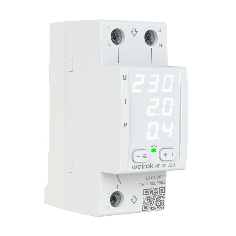  Реле многофункциональное VIP-32 Welrok 4660251140496 фото в каталоге от BTSprom.by