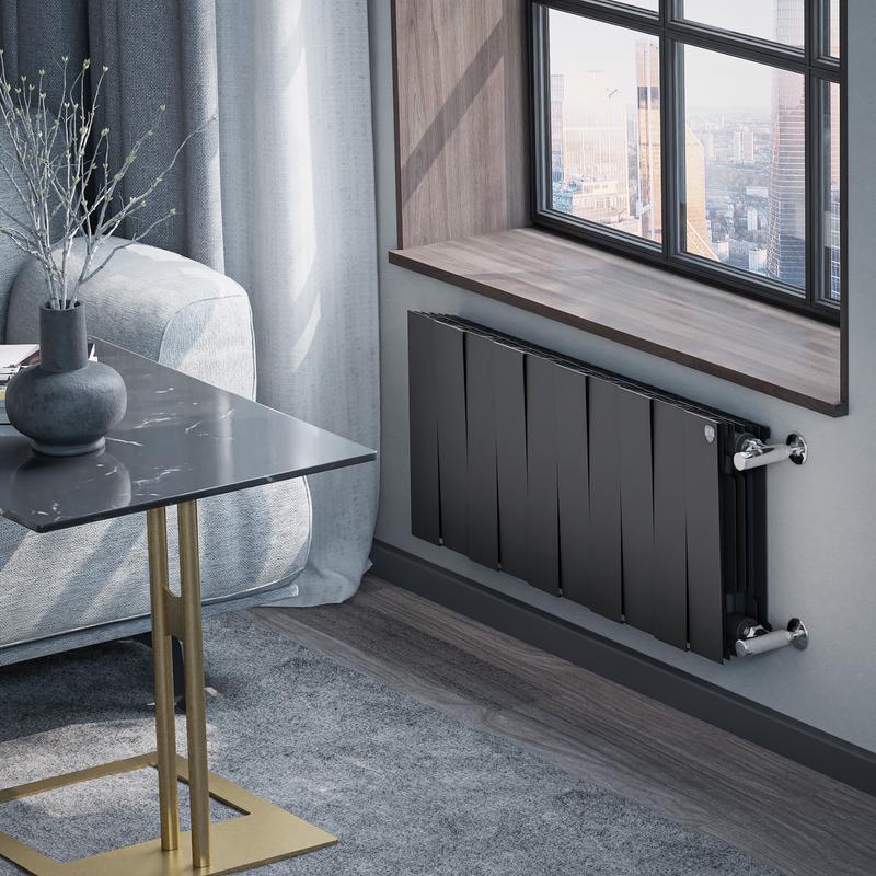  Радиатор PianoForte 300 10 секц. биметал. Noir Sable Royal Thermo НС-1346055 фото в каталоге от BTSprom.by