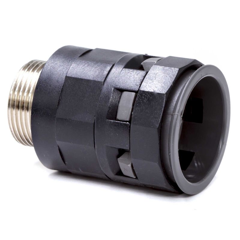  Муфта труба-коробка с металлической резьбой DN 48мм М63х1.5 полиамид черн. DKC PAS48M63N фото в каталоге от BTSprom.by