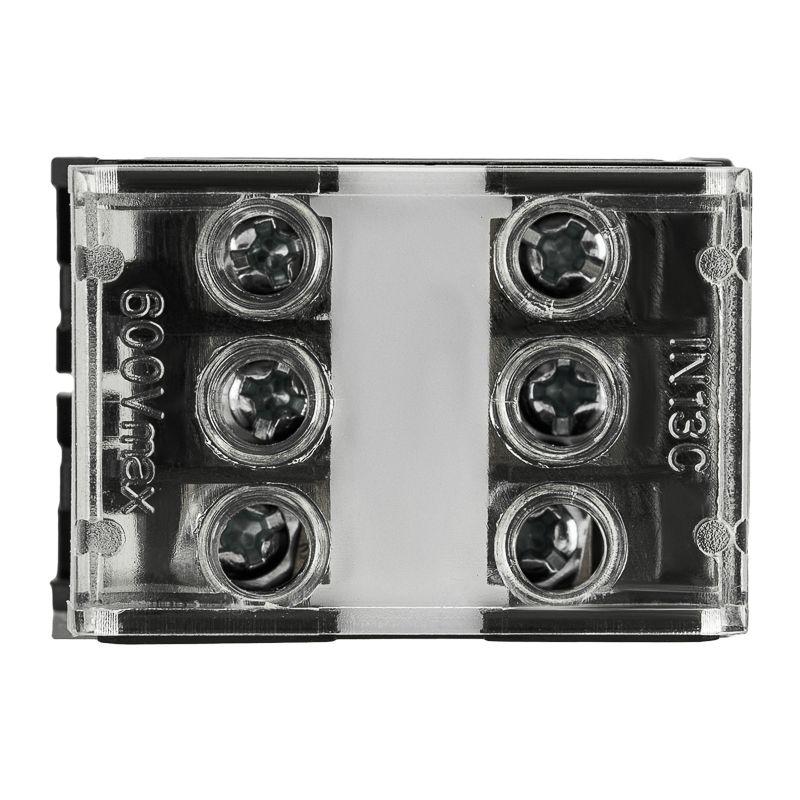  Блок зажимов клеммный БЗД 3п 2.5кв.мм 20А на DIN-рейку Rexant 11-2167 фото в каталоге от BTSprom.by