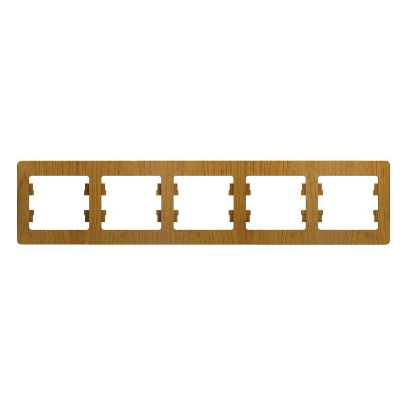 рамка 5-м glossa горизонт. дерево дуб se gsl000505 от BTSprom.by