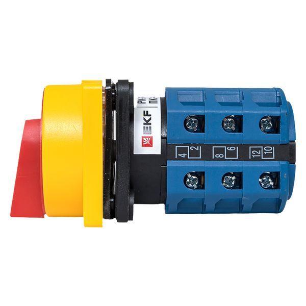  Переключатель кулачковый ПК-1-23 25А 3п "1-0-2" с блокировкой IP65 PROxima EKF pk-1-23-25-a65 фото в каталоге от BTSprom.by